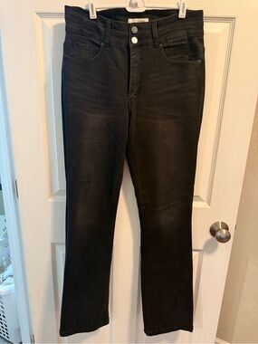 BKE Parker Black flare Jeans
